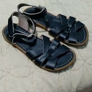 Black kids/small foot Salt Water Sandal